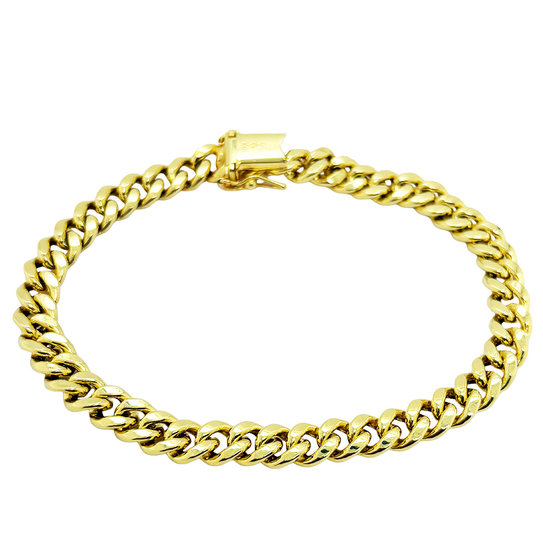 SEMI SOLID MIAMI CUBAN BRACELET ED00830