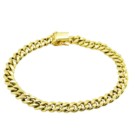 SEMI SOLID MIAMI CUBAN BRACELET ED00830