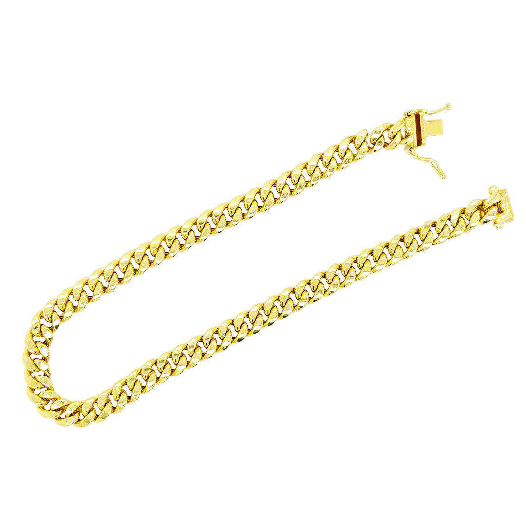 SEMI SOLID MIAMI CUBAN BRACELET 5.80 GM