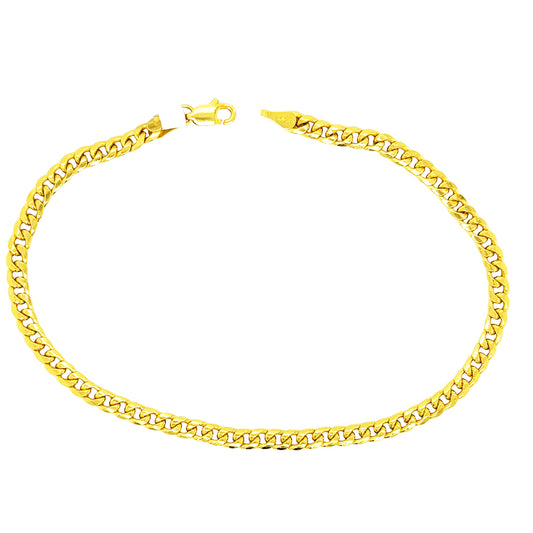 SEMI SOLID MIAMI CUBAN BRACELET 2.80 GM