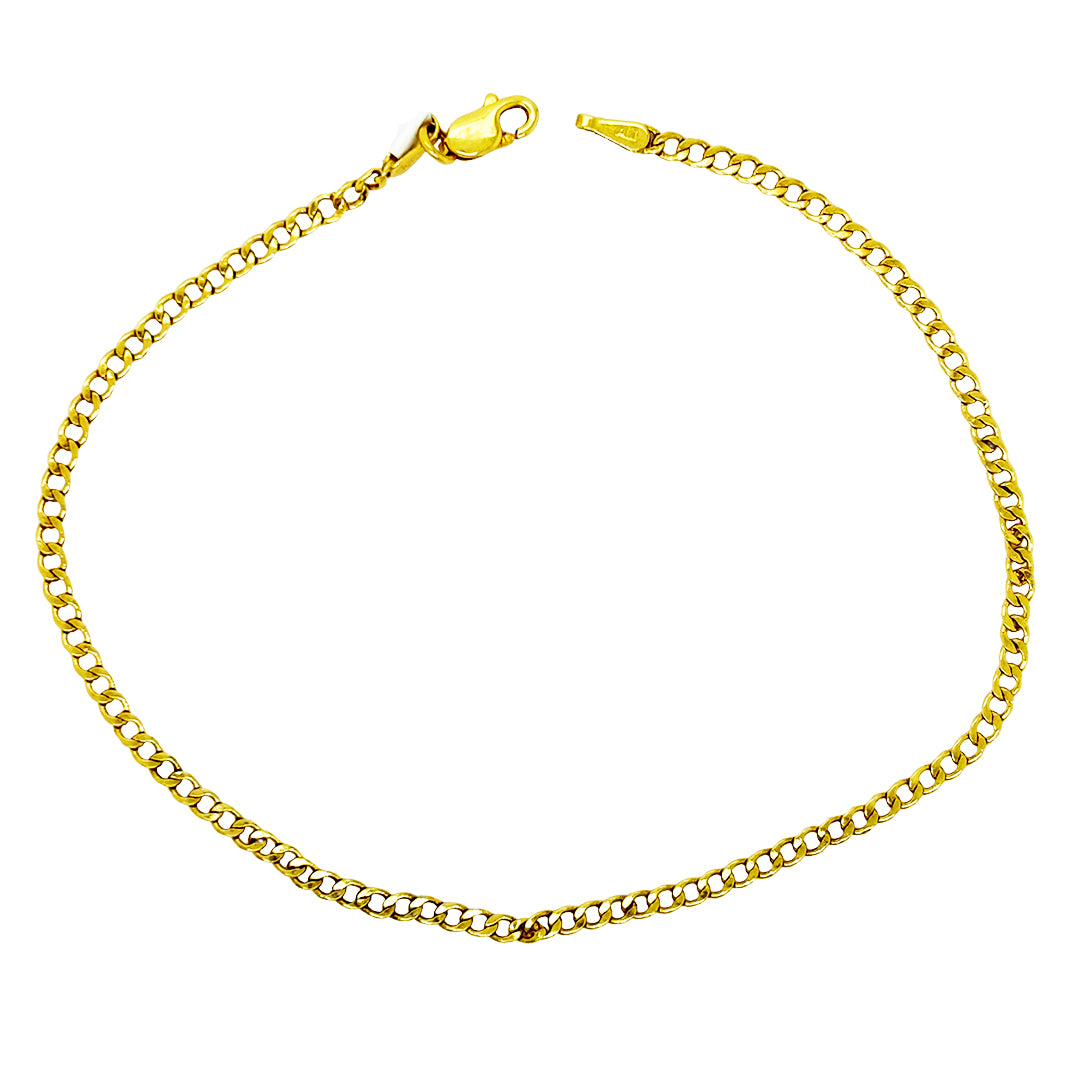 SEMI SOLID MIAMI CUBAN BRACELET 1.00 GM