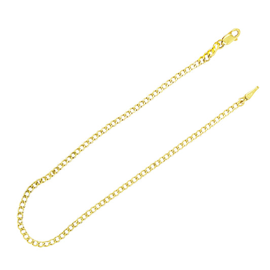 SEMI SOLID MIAMI CUBAN BRACELET 1.00 GM