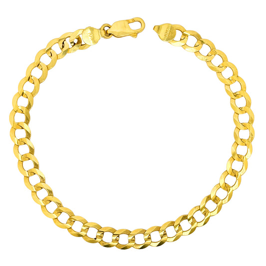 SOLID CUBAN BRACELET 10.40 GM