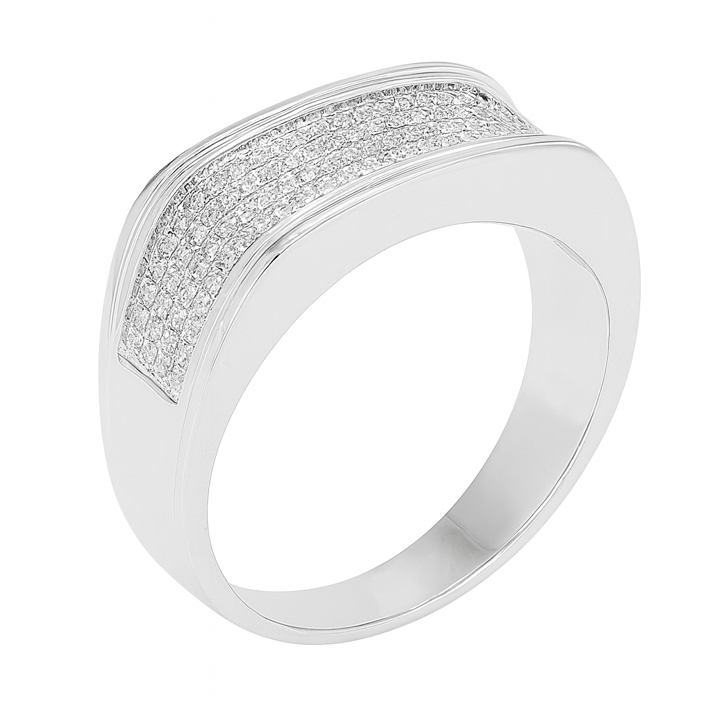 10KW 0.35CTW DIAMOND MENS RING