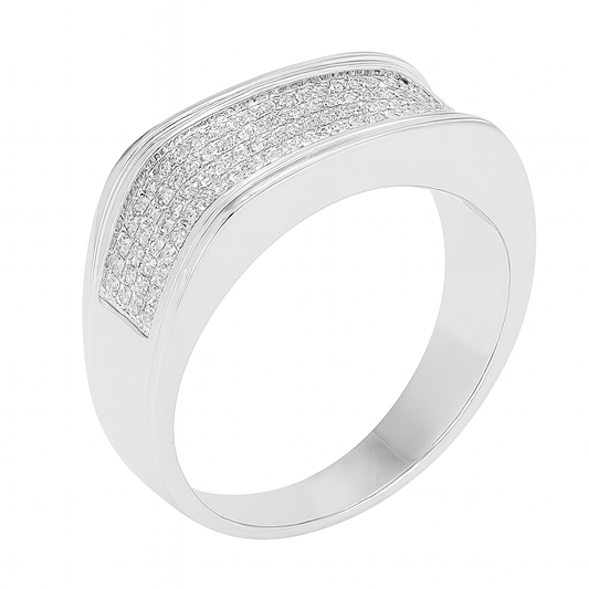 10KW 0.35CTW DIAMOND MENS RING
