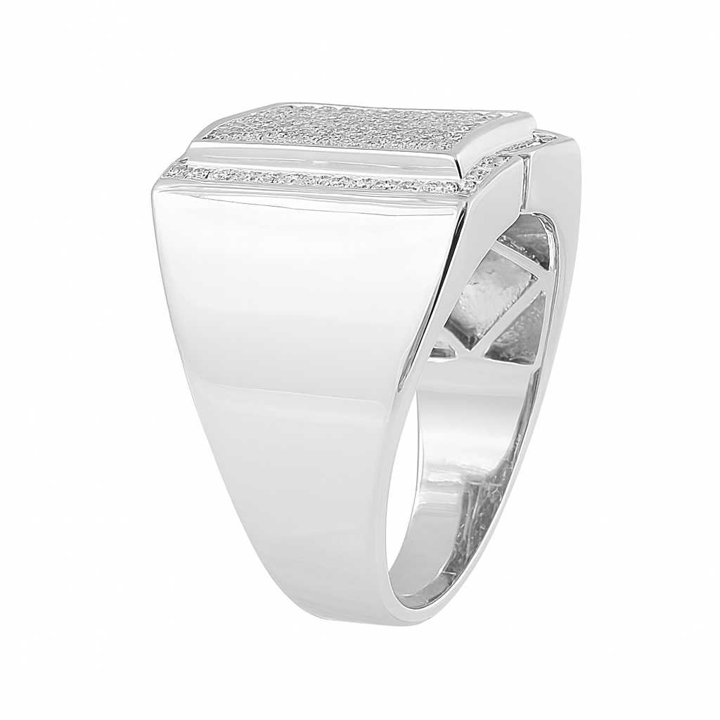 10KW 0.40CTW DIAMOND FANCY MENS RING