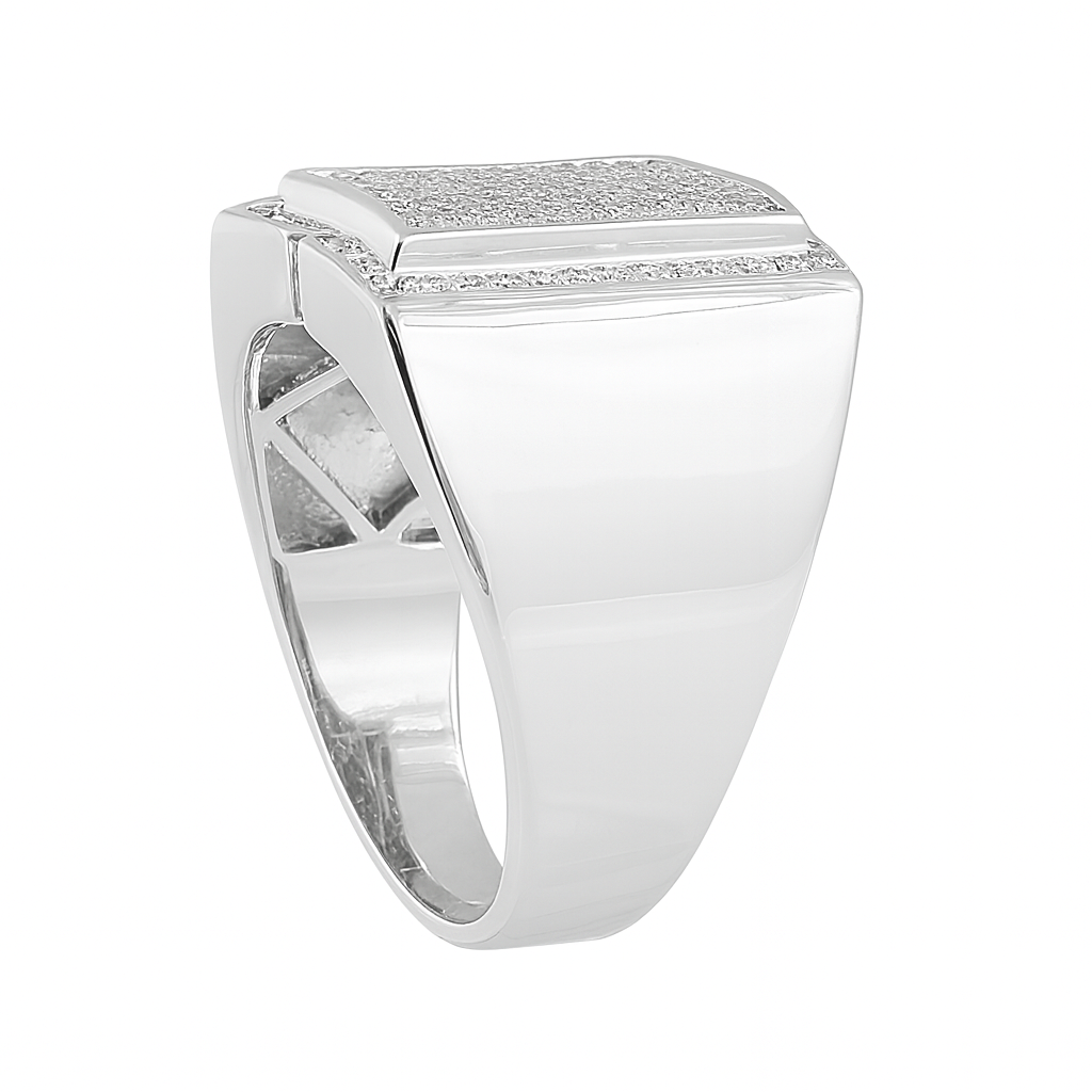 10KW 0.40CTW DIAMOND FANCY MENS RING