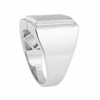 10KW 0.40CTW DIAMOND FANCY MENS RING