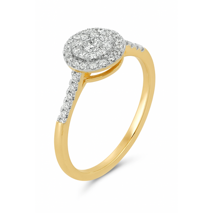 14K 0.33CT Diamond ring