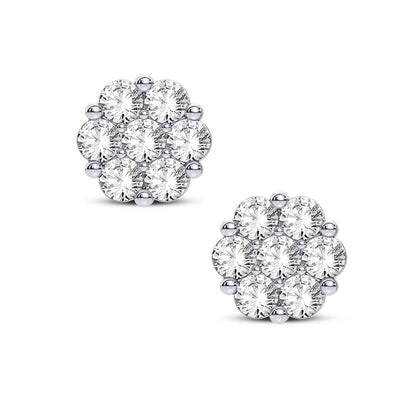 14K 1.00CT Diamond Earring
