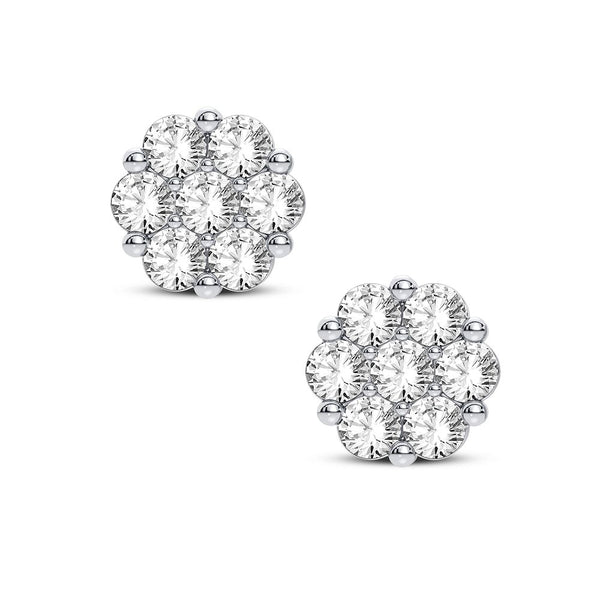 14K 1.00CT Diamond Earring