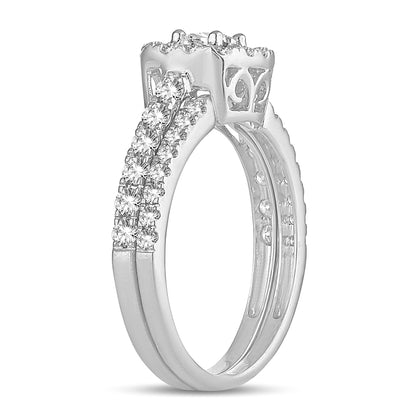 14K 1.00CT DIAMOND BRIDAL RING