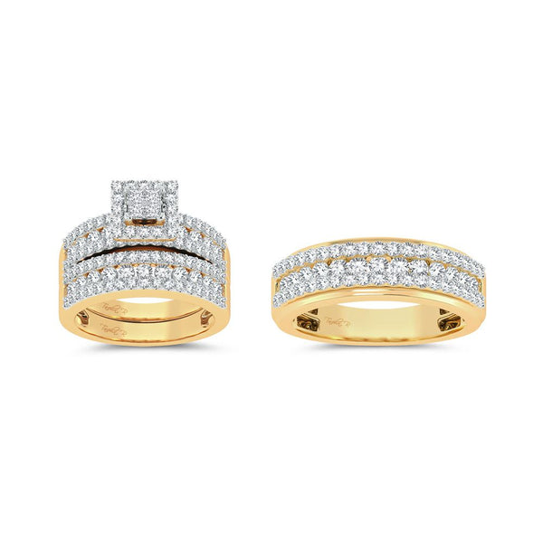 14K 2.83ct Diamond Trio Set