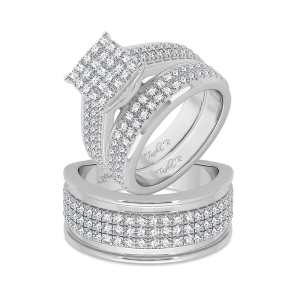 14K 2.00CT Diamond Trio Set