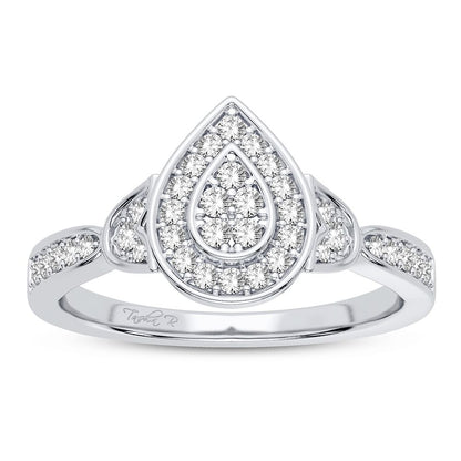 10K 0.20CT DIAMOND RING
