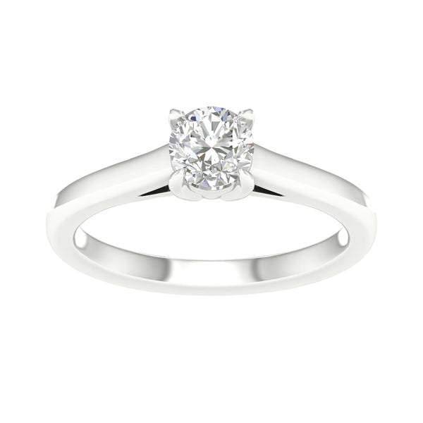 14K 0.75ct Certified Lab Grown Diamond Ring ( IGI Certified )
