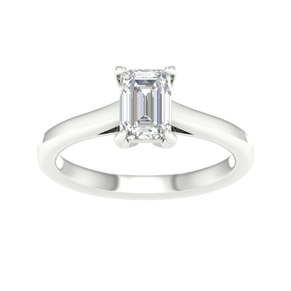 14K 1.00CT Certified Lab Grown Diamond Ring ( IGI Certified )