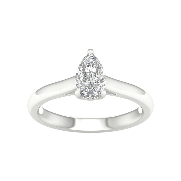 14K  0.75CT Certified Lab Grown Diamond Ring ( IGI Certified )
