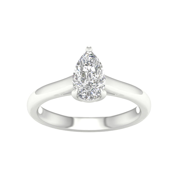 14K 1.00CT Lab Grown Engagement Ring ( IGI Certified )
