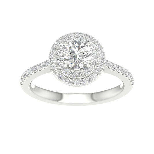 14K 1.15CT Certified Lab Grown Diamond Ring ( IGI Certified )