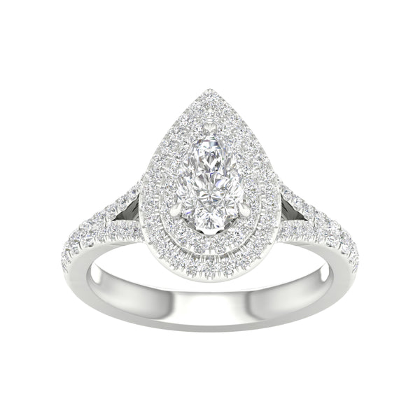 14K 1.25CT Certified Lab Grown Diamond Ring ( IGI Certified )