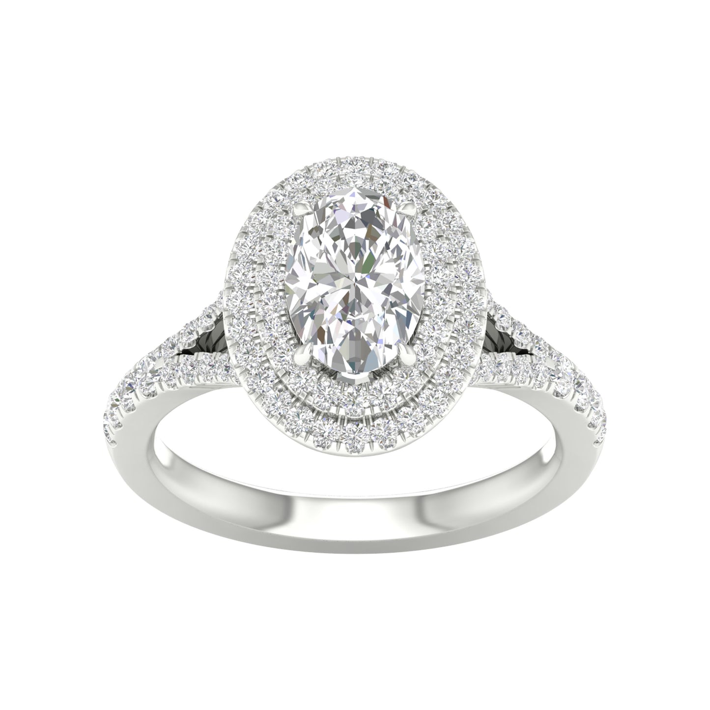 14K 2.00CT Certified Lab Grown Diamond Ring ( IGI Certified )