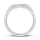 10K 0.13ct Diamond Mens Ring