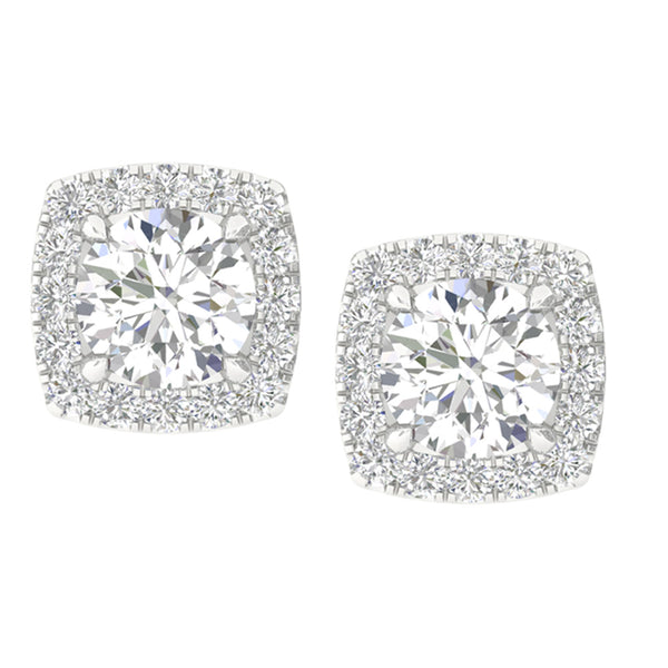 14K 1.16CT Lab Grown Earrings