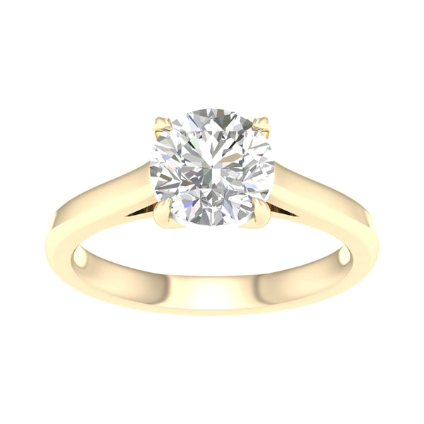 14K 2.00CT Lab Diamond Ring