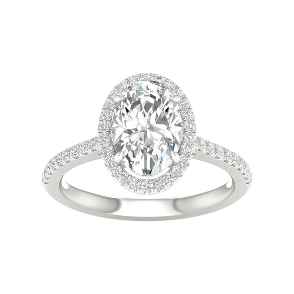 14K 2.25CT Certified Lab Grown Diamond Ring ( IGI Certified )