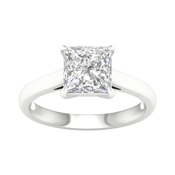 14K 5.00CT Certified Lab Grown Diamond Ring ( IGI Certified )