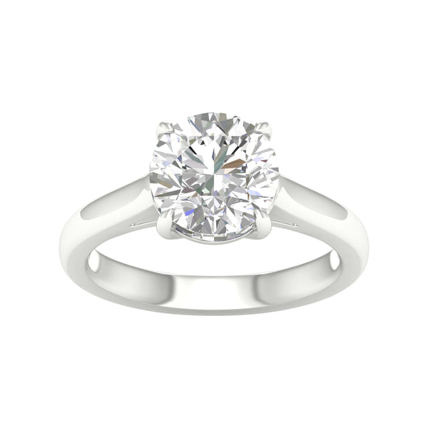 14K 4.00CT Certified Lab Grown Diamond Ring ( IGI Certified )