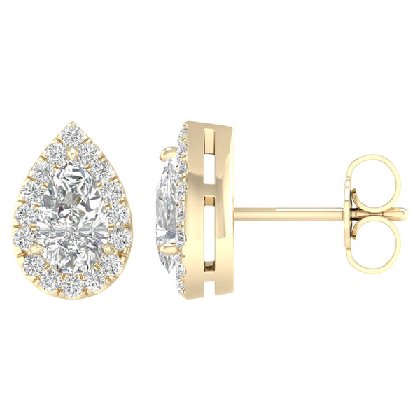 14K 1.15ct Lab Grown Earrings