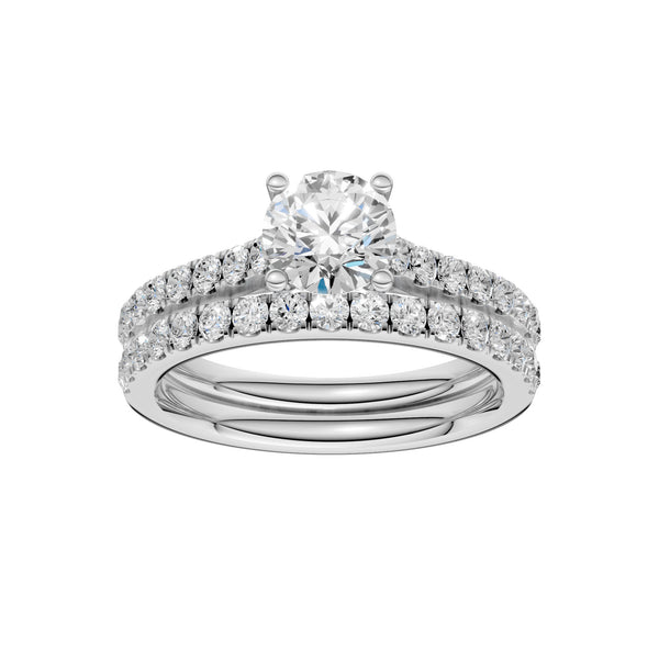 14K 1.75CT Lab Grown Diamond Bridal