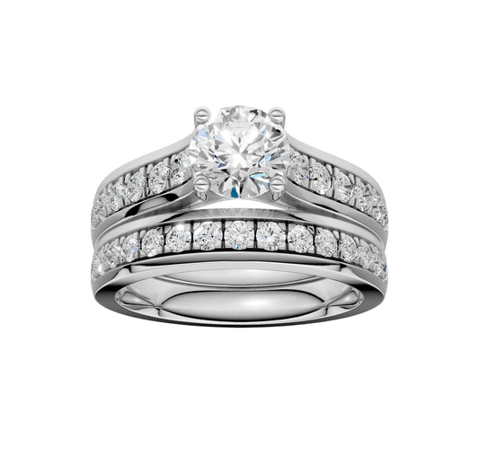 14K 1.75CT Lab Grown Diamond Bridal