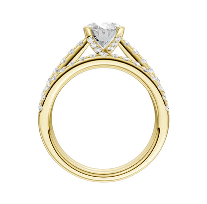 14K 2.33CT Lab Grown Diamond Bridal