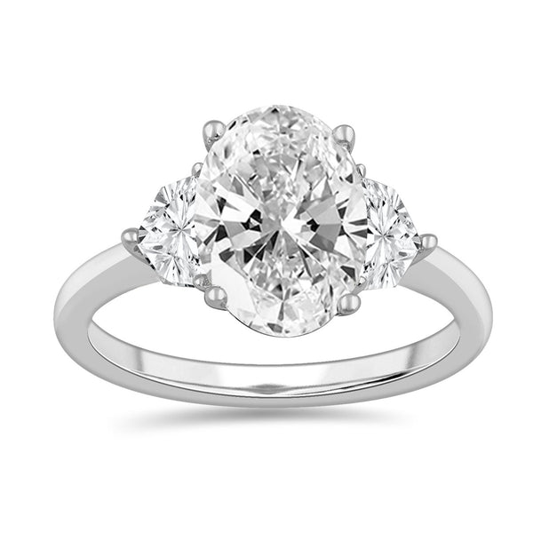 14K 3.94CT Lab Grown Diamond Ring
