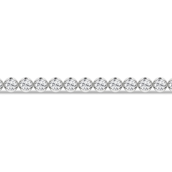 14K 7.00ct Lab Grown Diamond Bracelet