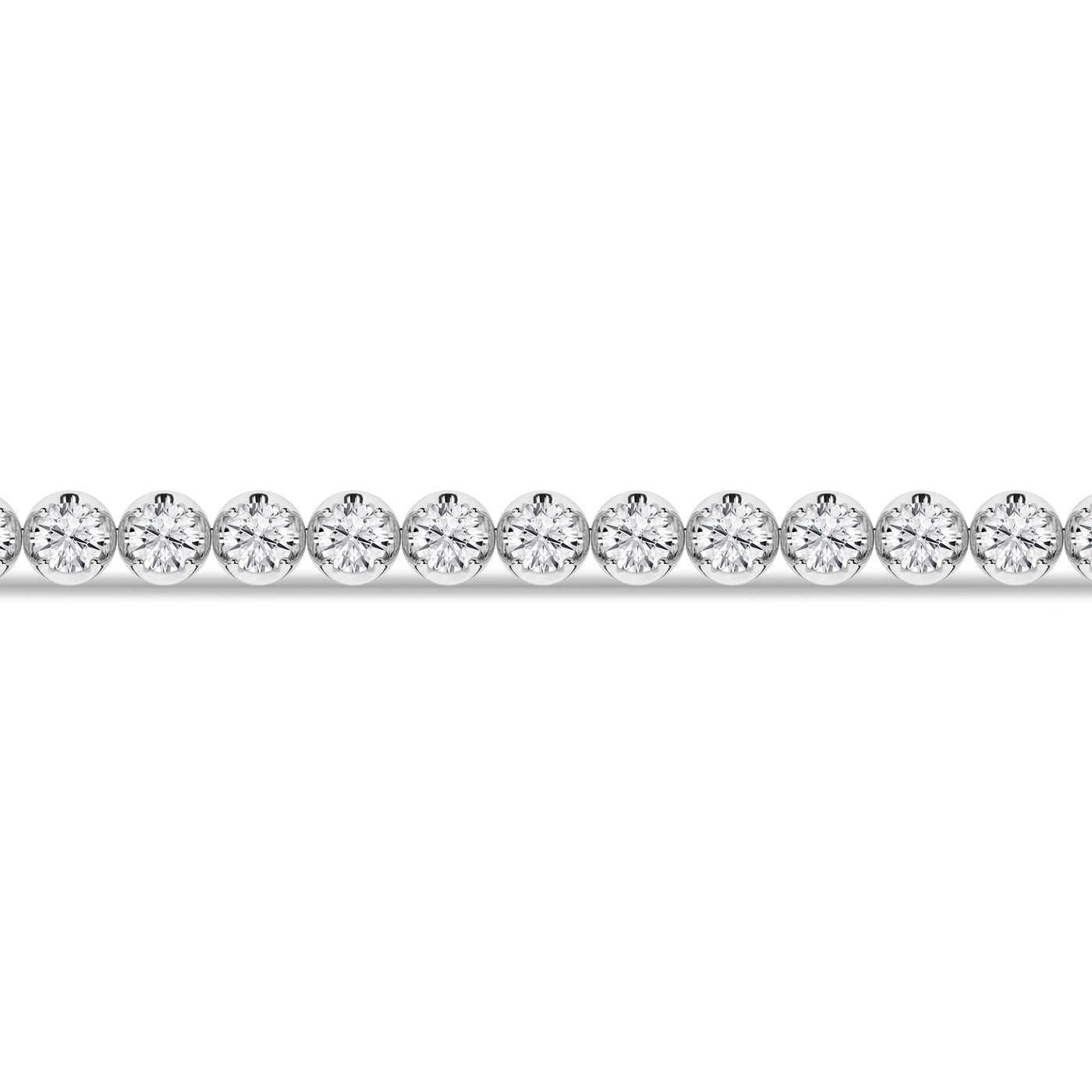 14K 7.00ct  Lab Grown Diamond Bracelet