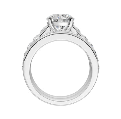 14K 3.33CT Lab Grown Diamond Bridal