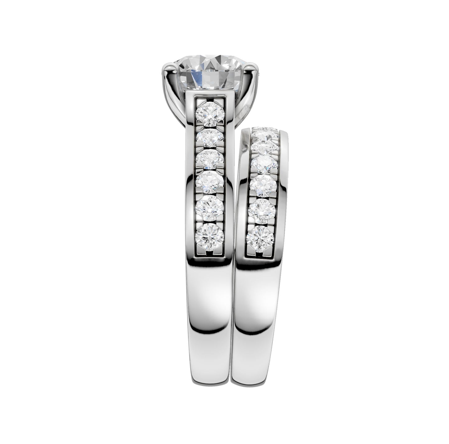 14K 3.00CT Lab Grown Diamond Bridal