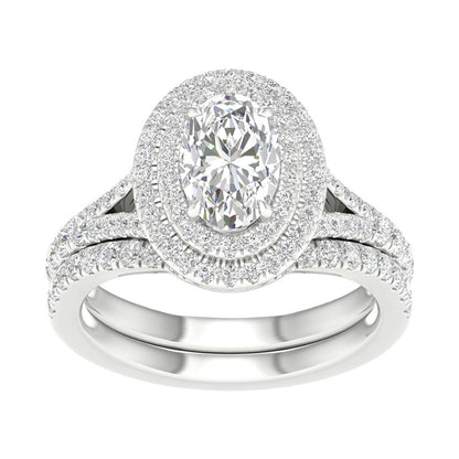 14K 2.25CT  Lab Grown Diamond Bridal Ring