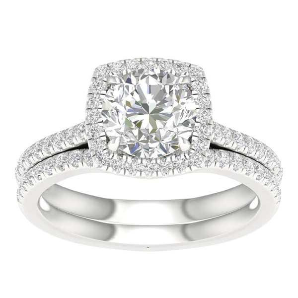 14K 1.95.00CT Certified Lab Grown Bridal Ring