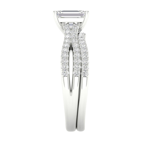 14K 1.40ct Lab Grown Diamond Bridal Set