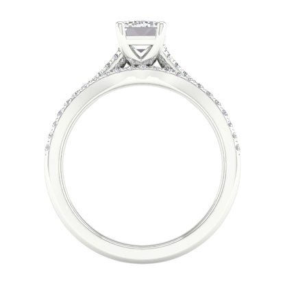 14K 1.40ct Lab Grown Diamond Bridal Set