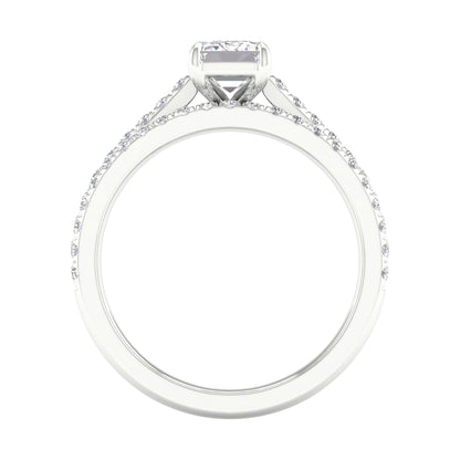 14K 1.50CT Certified Lab Grown Diamond Bridal Set