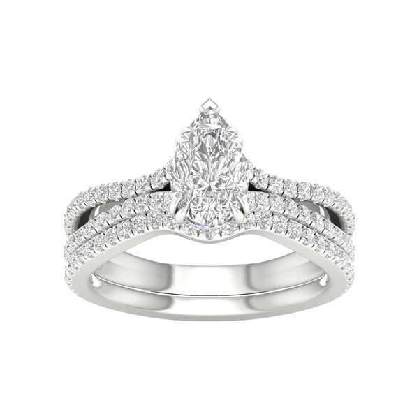 14K 1.50CT  Lab Grown Diamond Bridal