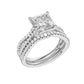 14K 2.40ct Lab Grown Diamond Bridal Set