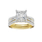 14K 2.40ct Lab Grown Diamond Bridal Set