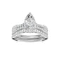 14K 1.40ct Lab Grown Diamond Bridal Set